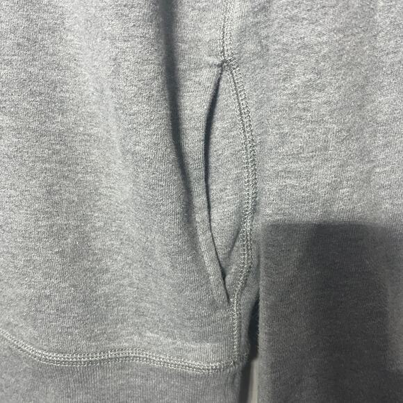 Gap Sweatshirt Pullover 1/4 Zip Gray Comfy Casual Minimalist Pockets Lounge M - Picture 2 of 5